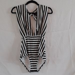 Cocoship retro one piece swimsuit